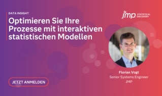 Optimieren Sie Ihre Prozesse mit interaktiven statistischen Modellen