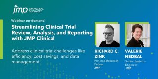 Streamlining clinical trial review, analysis, and reporting with JMP Clinical 