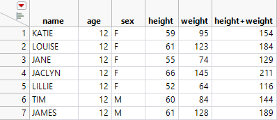 Data Table with Formula Column