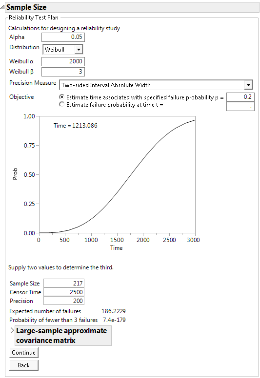 Reliability Test Plan Calculator