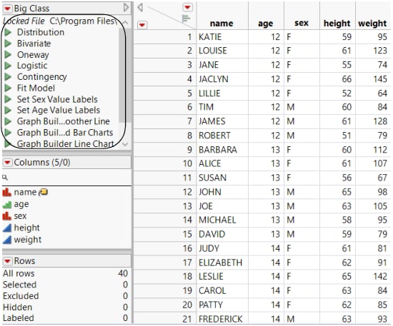 Scripts Saved With the Data Table