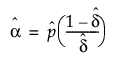 Equation shown here