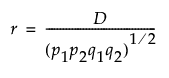 Equation shown here