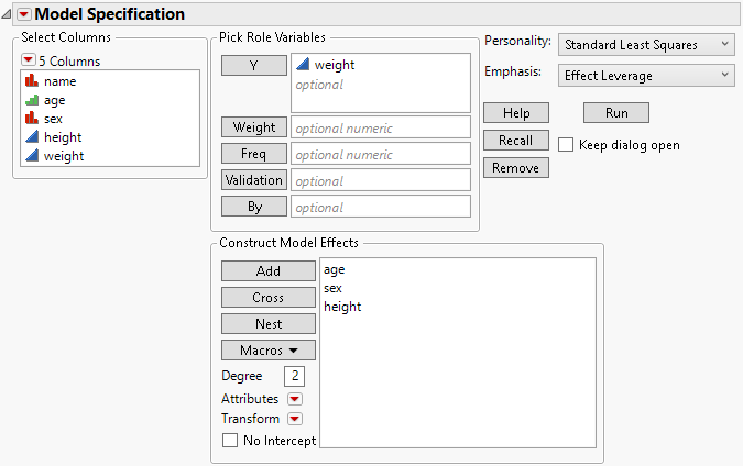 Fit Model Launch Window for a Fixed Effects Model