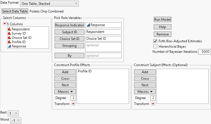 Completed MaxDiff Launch Window