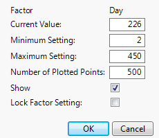 Factor Settings Window