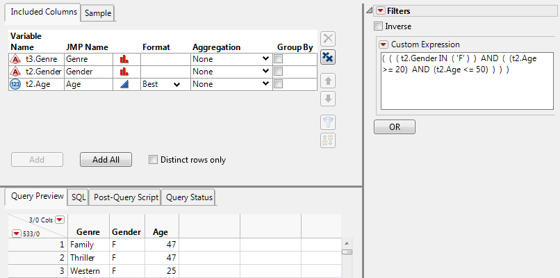 Writing a Custom Filter Expression