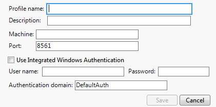 Create or Modify a Metadata Server Profile