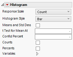 Histogram Options