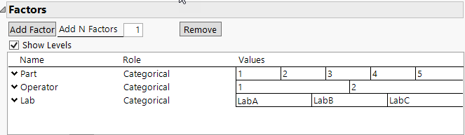 Factor Values