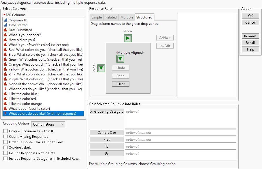 Categorical Platform Launch Window for the Structured Tab