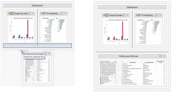 Displaying a Data Table Inside a Report