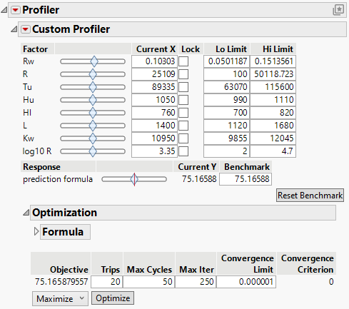 Custom Profiler Report