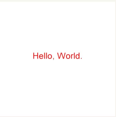 Hello World