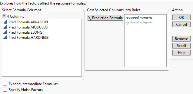 Profiler Launch Window