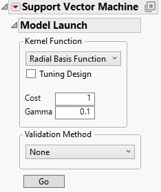 The Model Launch Control Panel