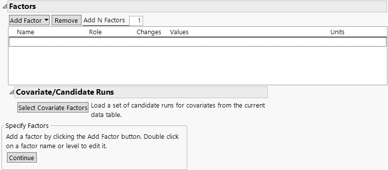 Factors Section