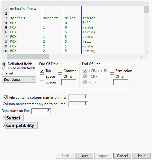 Initial Preview Window