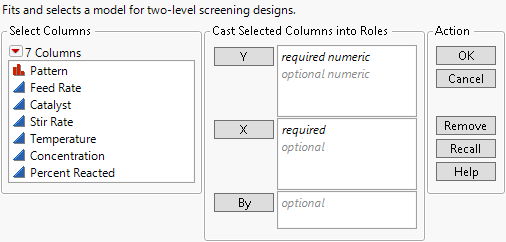 Launch Window for the Fit Two Level Screening Platform