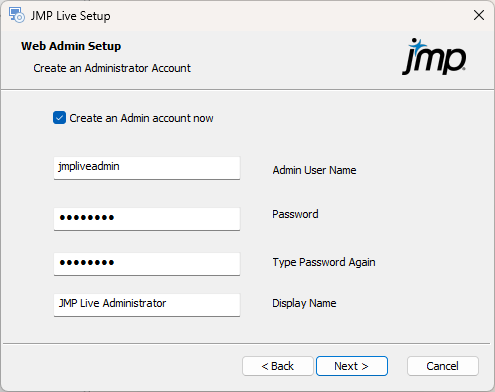 Create an Administrator Account