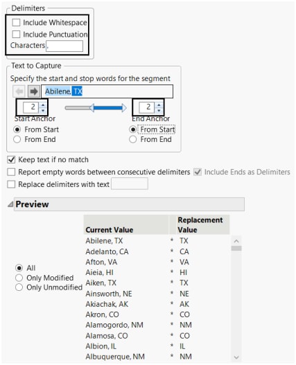 Extract Segment Window