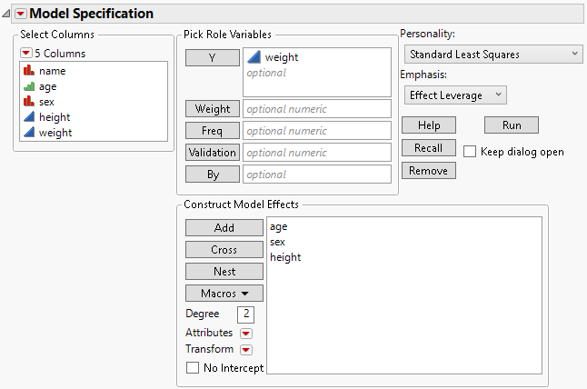 Fit Model Launch Window for a Fixed Effects Model