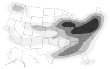 Unclipped Contours on Background Map