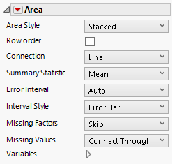 Area Options