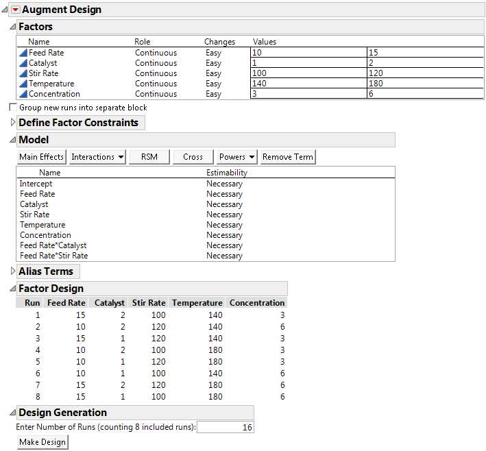 Initial Augment Design Platform