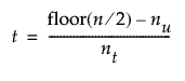 Equation shown here