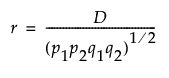 Equation shown here