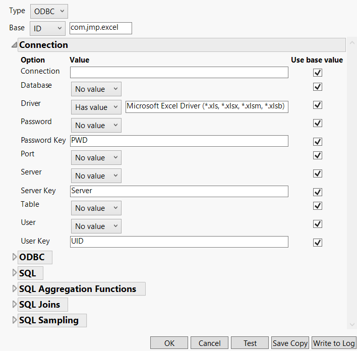 The Data Connector Editor Window