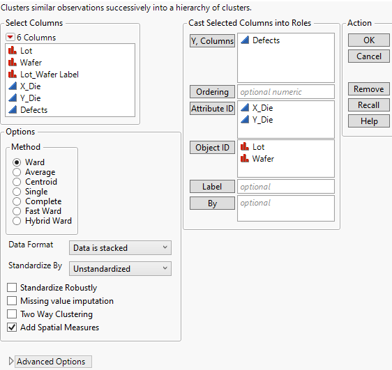 Completed Clustering Launch Window