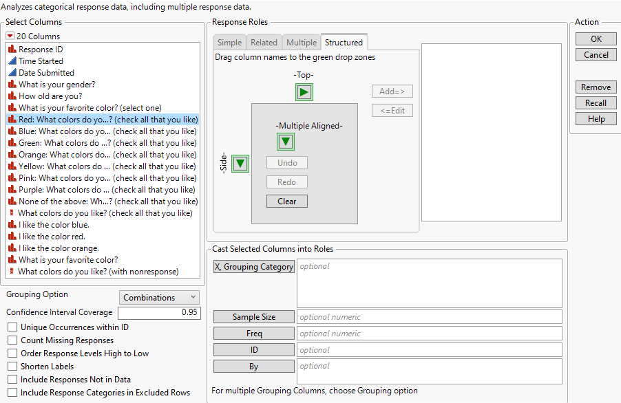 Categorical Platform Launch Window for the Structured Tab