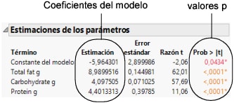 Parameter Estimates Report