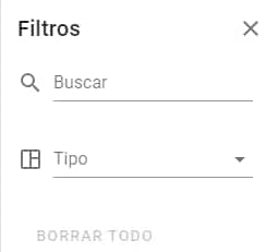 Filter Options on Spaces