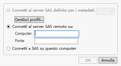 Connect to SAS Server