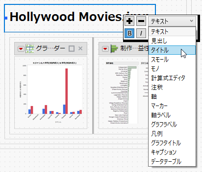 テキストボックスの表示形式のオプション