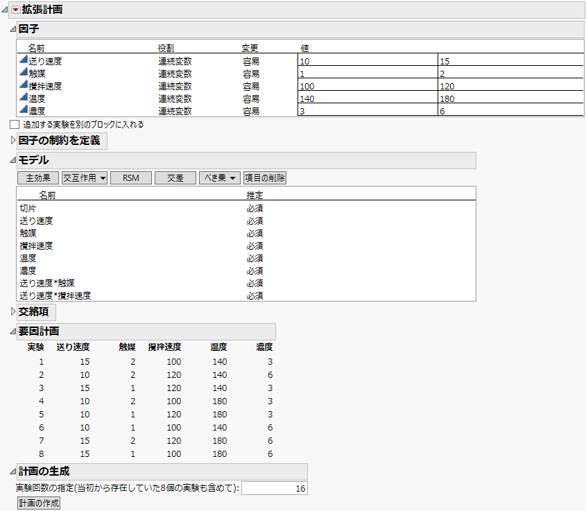 「拡張計画」プラットフォームの初期状態