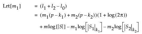 Equation shown here Equation shown here