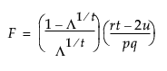 Equation shown here