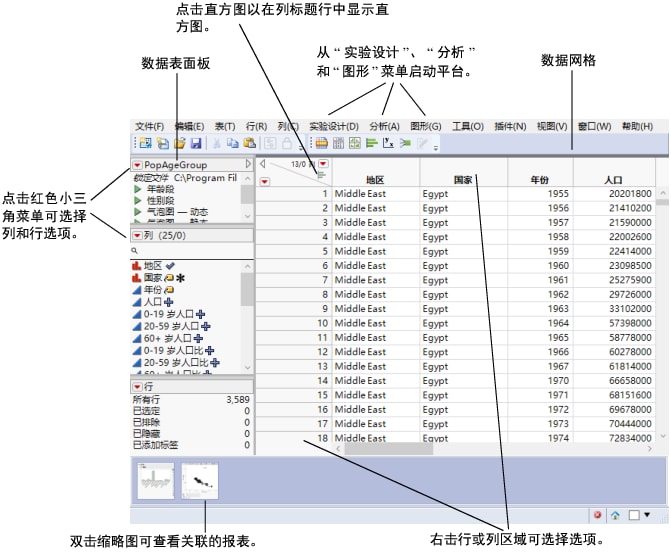 Data Table Features