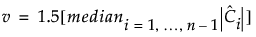 Equation shown here