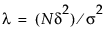 Equation shown here