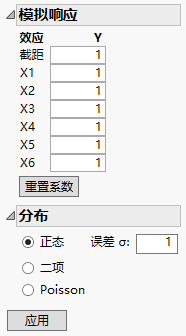 Simulate Responses Window