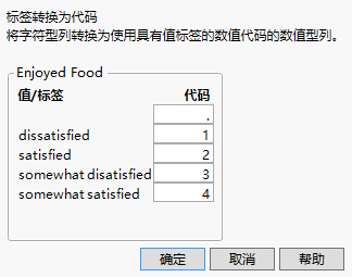 Converting Labels to Codes