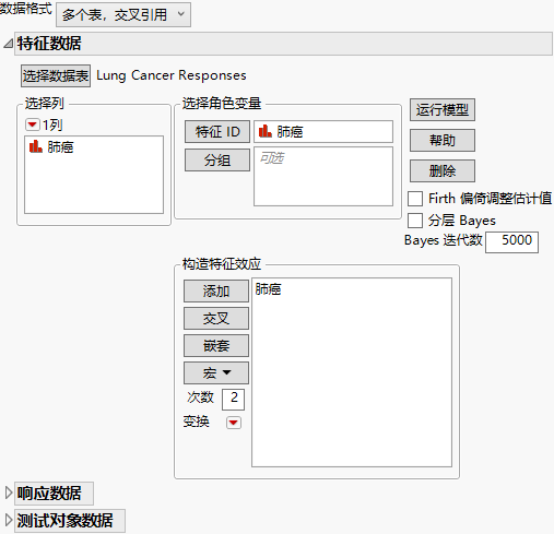 Completed Profile Data Panel