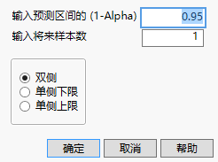 The Prediction Intervals Window