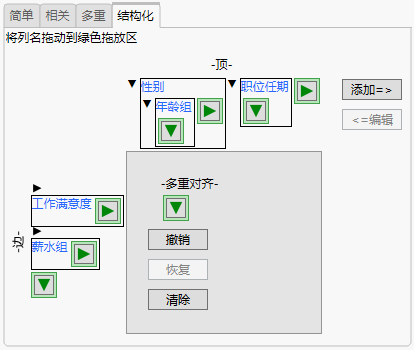 Structured Tab Report Setup