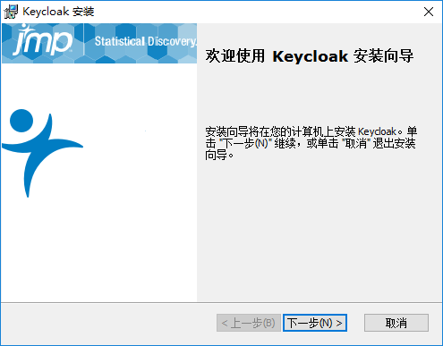 Keycloak Welcome Window Keycloak Welcome Window